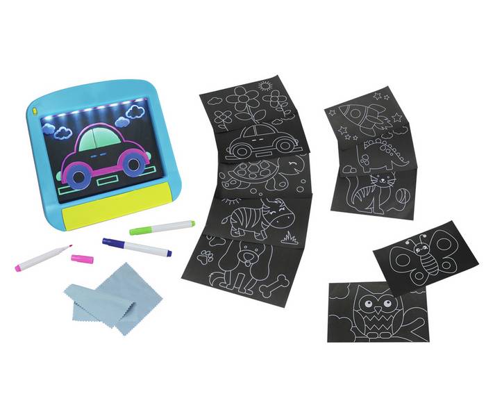 Chad Valley Light Up Drawing Board Tablet, Creative Play, Make Believe