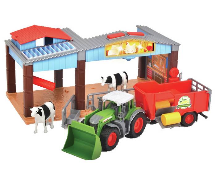 Chad Valley Lights and Sound Farm Playset, Vehicle City