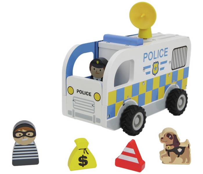 Chad Valley Police Van Playset