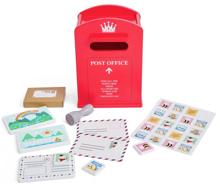Chad Valley Post Office 2024 Version Wooden Toys Infant Pre School Chad Valley Toys