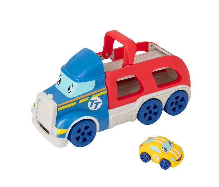 Chad Valley Soft Transporter Free-Wheeling Car