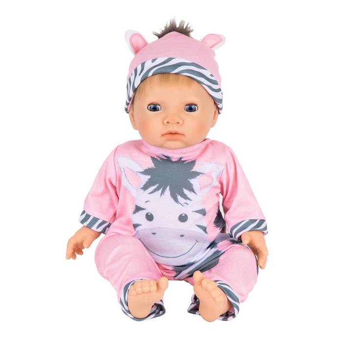 CLOTHES Chad Valley Tiny Treasures 44Cm DOLL PINK Unicorn Outfit With A HaT 