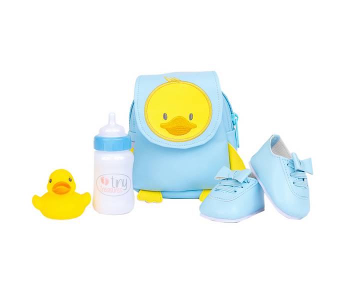 Chad Valley Tiny Treasures Ducky Outfit Ducky Accessory Set Blue