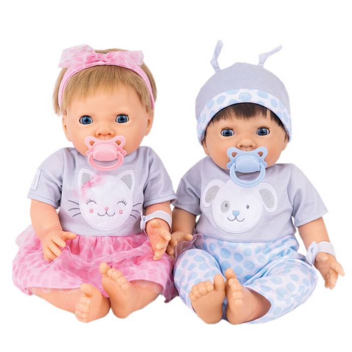 Twin sale doll set