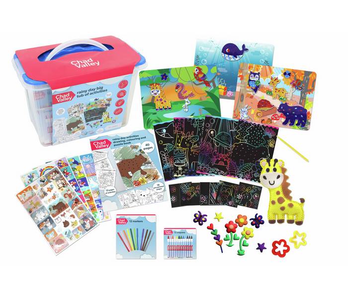 Chad Valley Rainy Day Big Tub Activity Pack