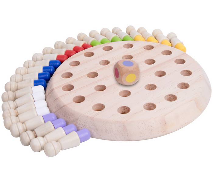 Chad Valley Wooden Memory Chess Game