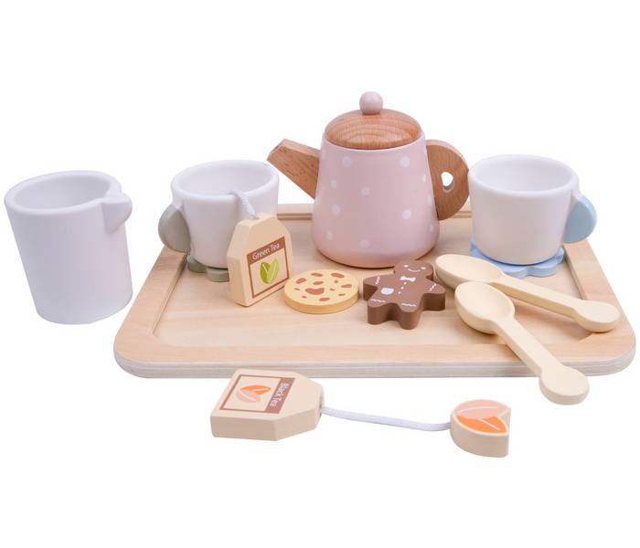 Chad Valley Wooden Tea Set 2025 Version