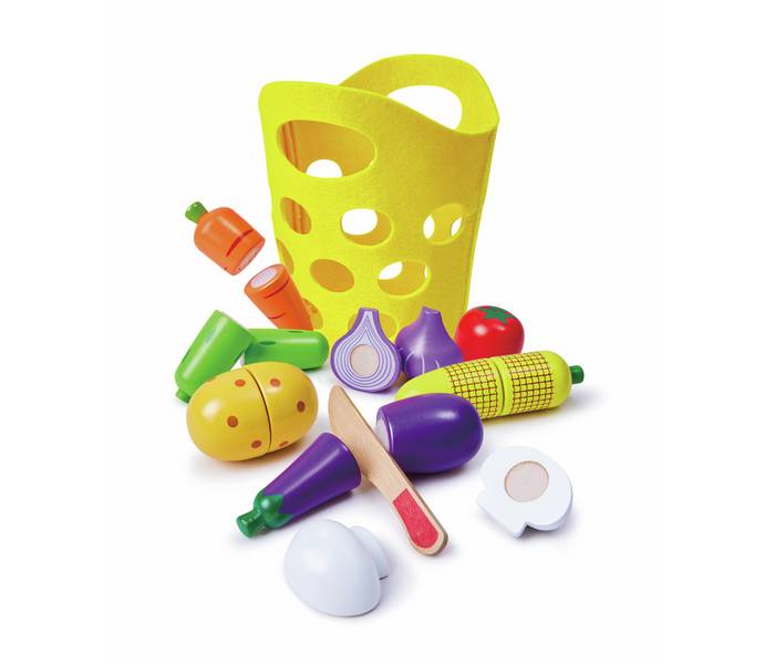 Chad Valley Wooden Veg Set