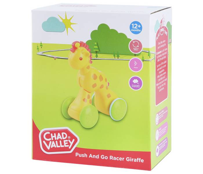 Chad Valley Push And Go Racer Giraffe