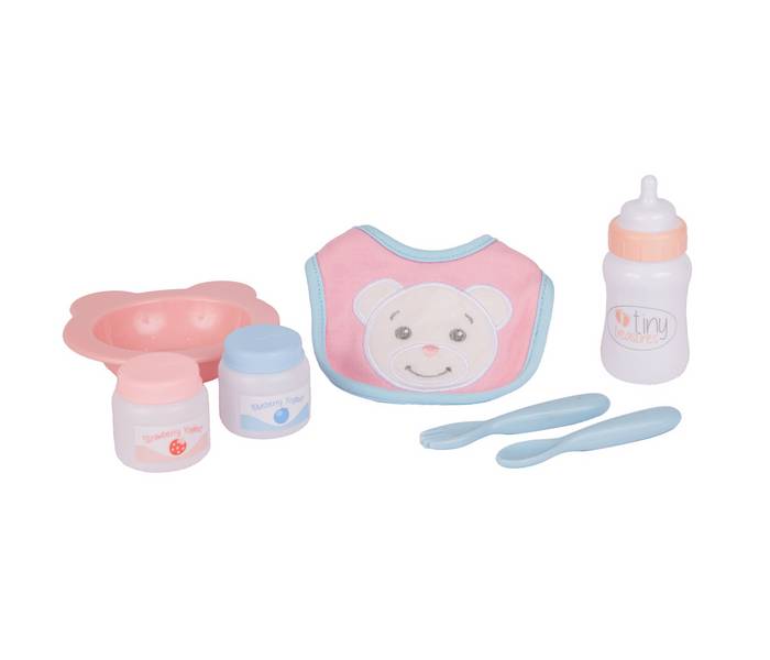 Tiny Treasures Teddy Bear Feeding Set