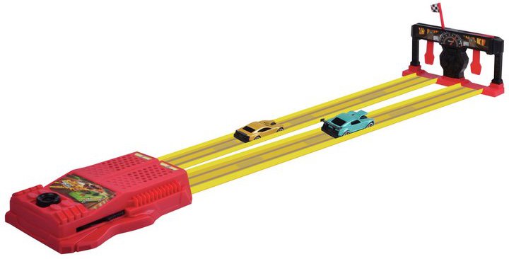 Chad Valley Motor City Drag Race Launcher Playset
