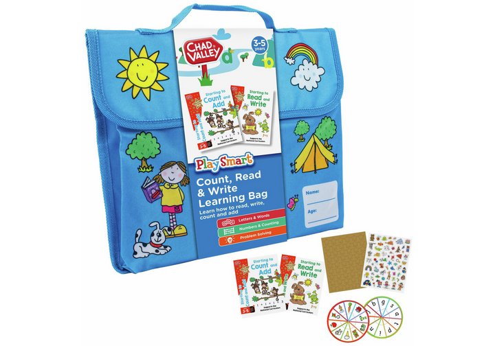 Chad Valley PlaySmart Count, Read & Write Learning Bag