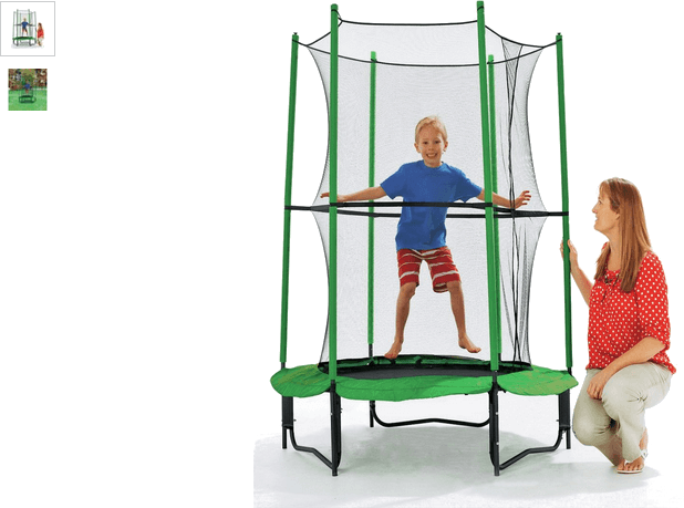 Chad Valley 4ft My First Trampoline and Enclosure | Outdoor Toys | Outside  Play | Chad Valley Toys