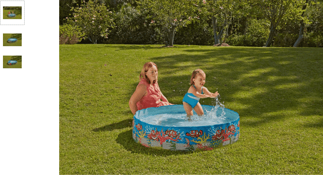 Chad Valley 4ft Ocean Fill N Fun Pool Outdoor Toys Outside