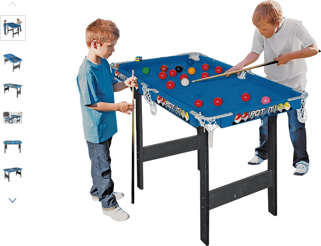 Goplus 4ft Folding Billiard Game Table with UK