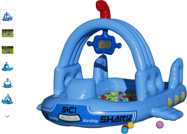 Chad Valley Boat Ball Pit and Pool