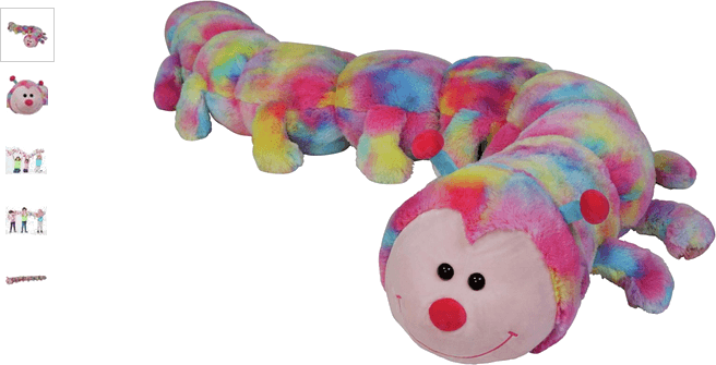 giant cuddly caterpillar