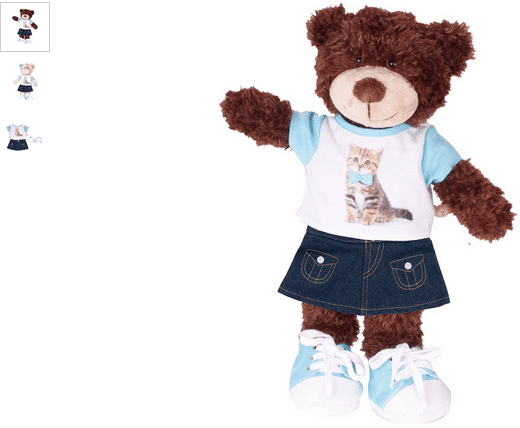 chad valley design-a-bear kitten outfit