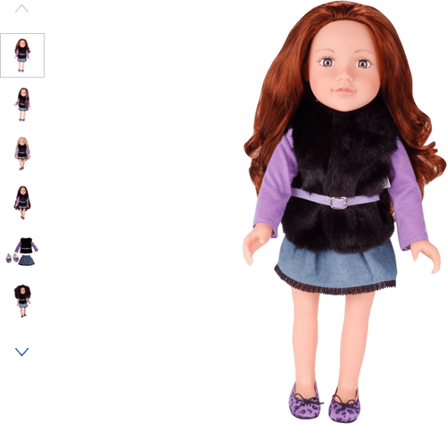 chad valley designafriend fabulous fur outfit