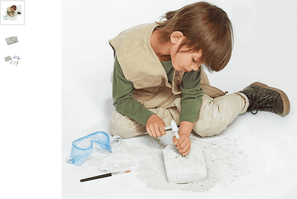 chad valley dino dig set