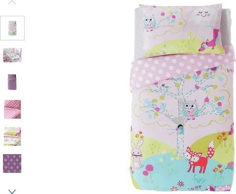 Chad Valley Friends of the Meadow Bedding Set - Toddler