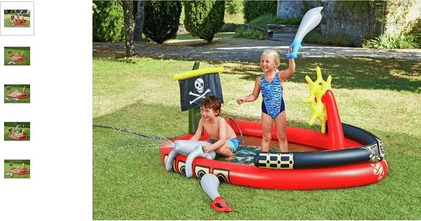 Chad Valley Pirate Ship and Ball Pit, Outdoor Toys, Outside Play