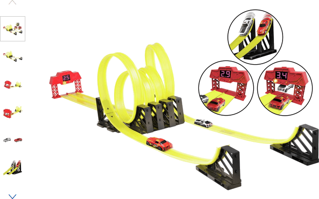 Chad Valley Time Trial Track Set Vehicle City Action And Adventure Chad Valley Toys 