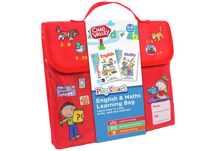 Chad Valley PlaySmart English & Maths Learning Bag