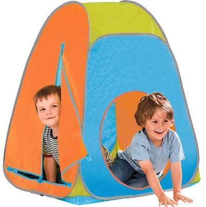 Chad Valley Multicoloured Pop Up Play Tent | Outdoor Toys | Outside ...