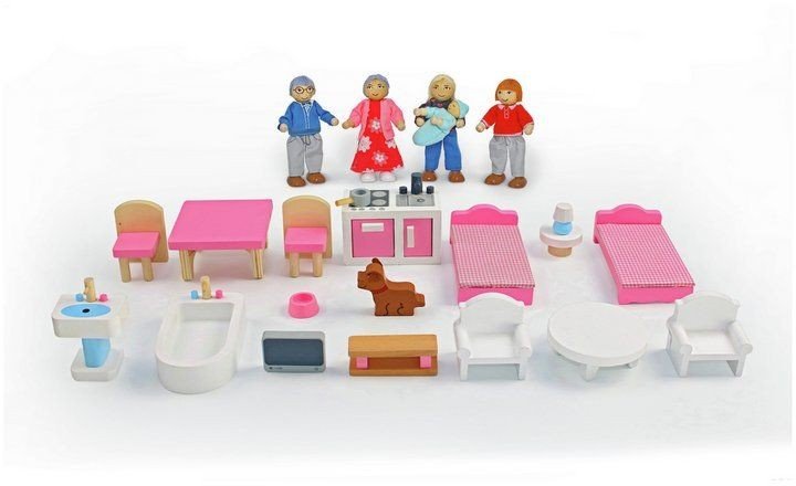 Doll house deals furniture argos