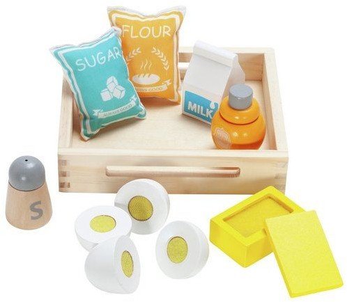 Chad Valley Wooden Toy Baking Set, Wooden Toys, Infant & Pre-School