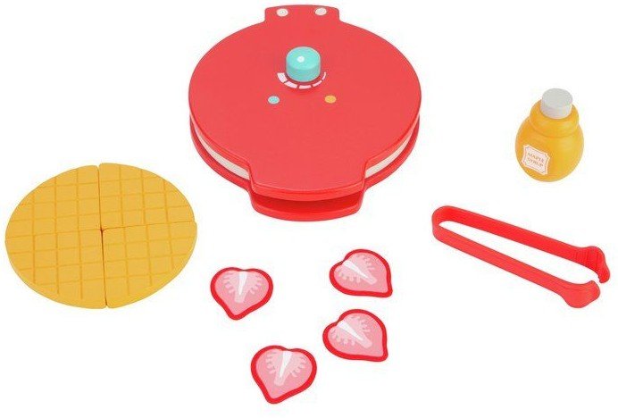 Chad Valley Wooden Toy Waffle Maker