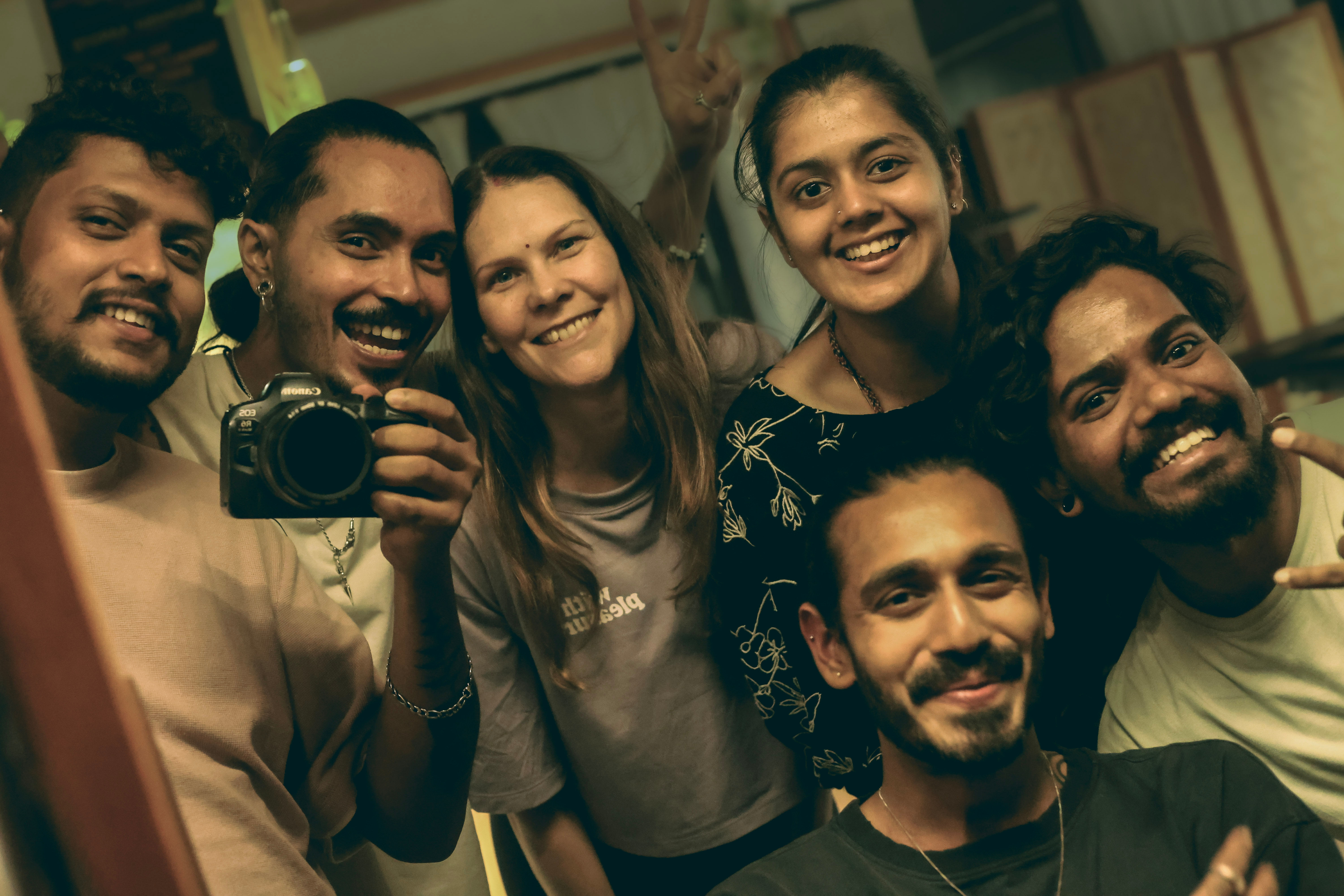 Ink Baba family at the studio