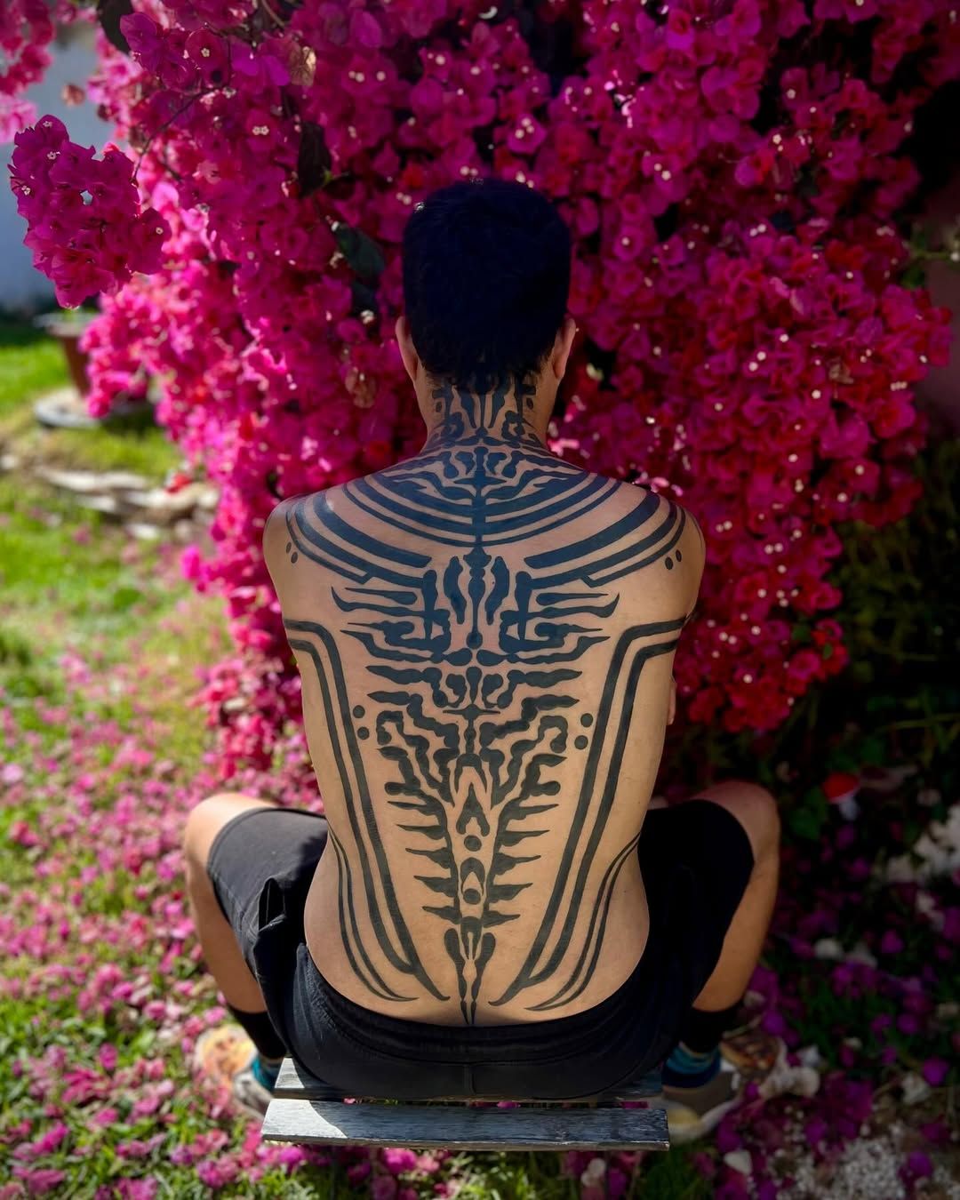 Blackwork tattoo by Dana Avraham