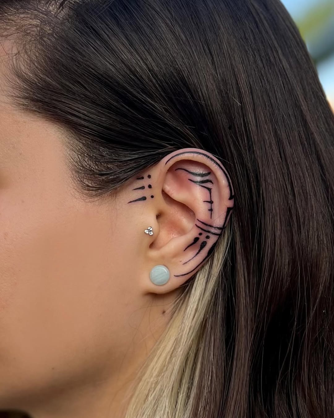 Blackwork tattoo by Dana Avraham