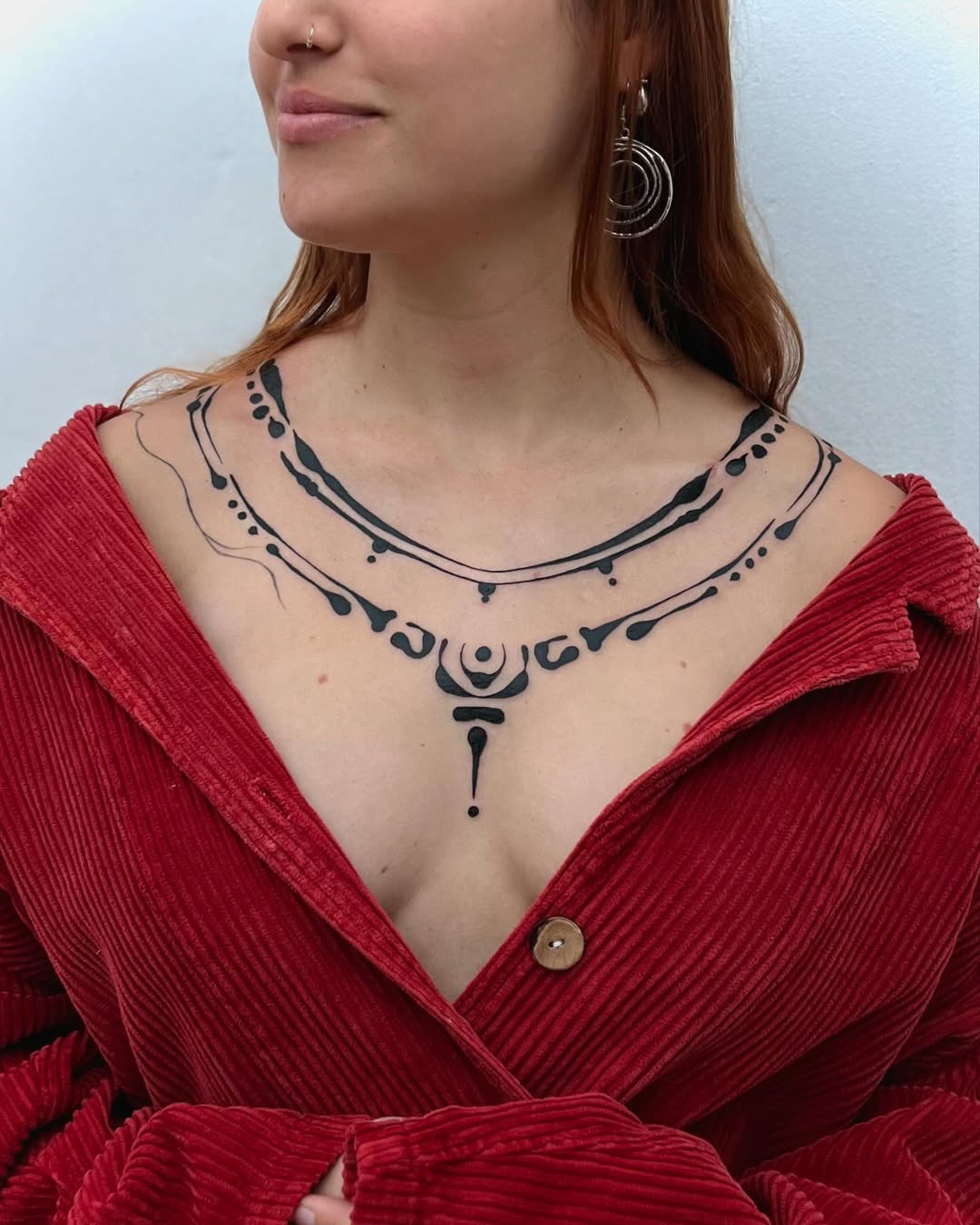 Blackwork tattoo by Dana Avraham