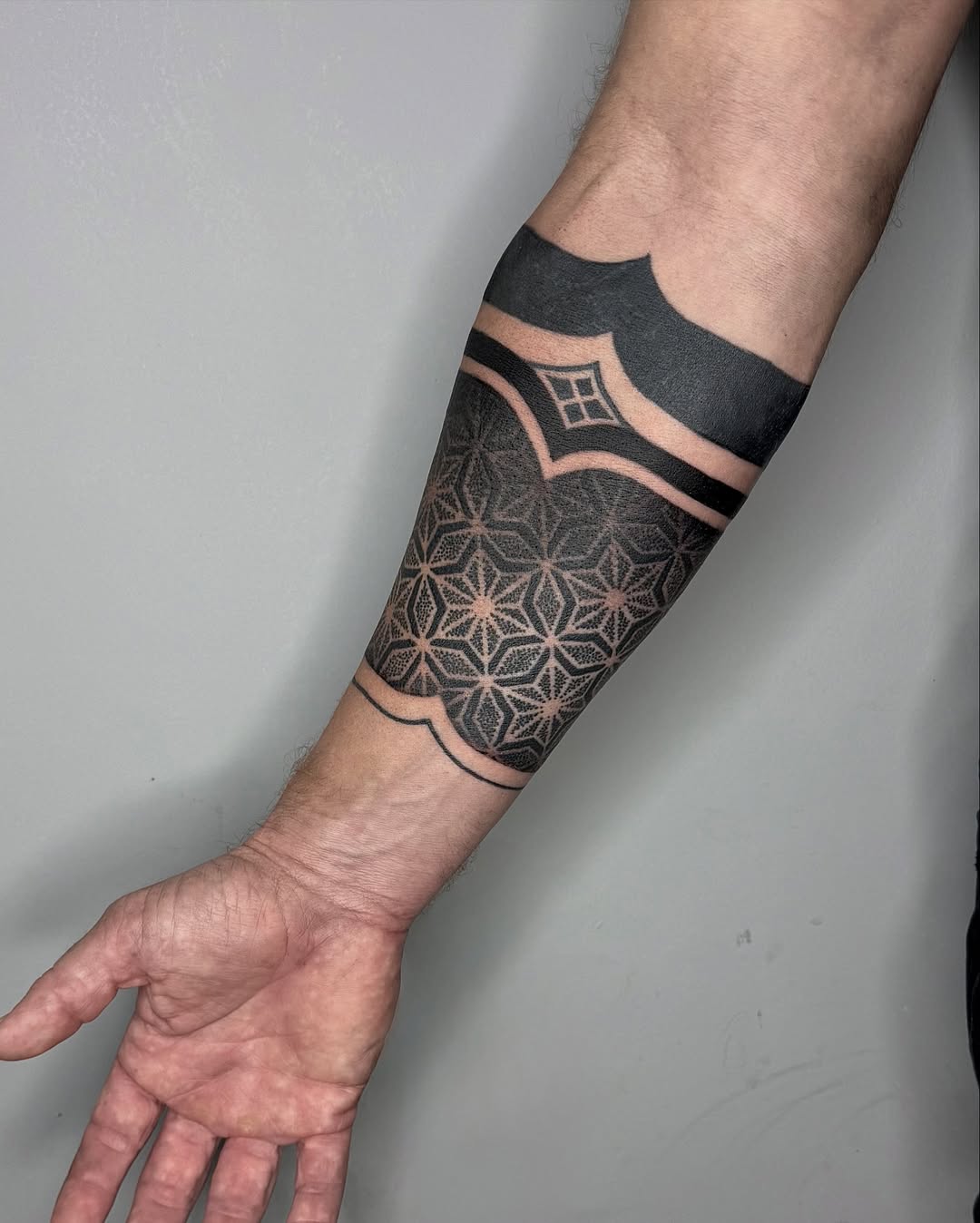 Blackwork tattoo by Jason Koifman
