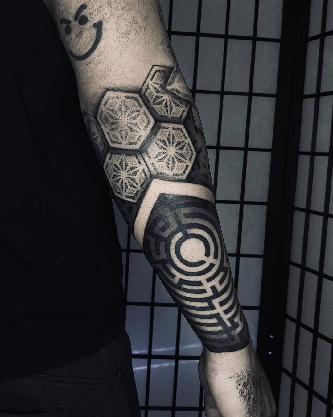Blackwork tattoo by Jason Koifman