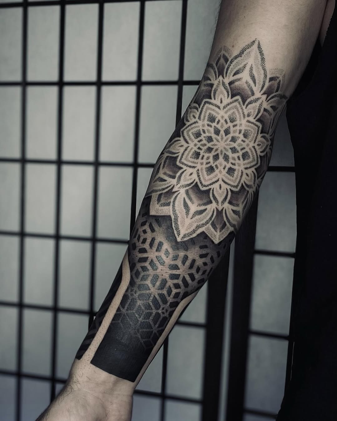 Blackwork tattoo by Jason Koifman