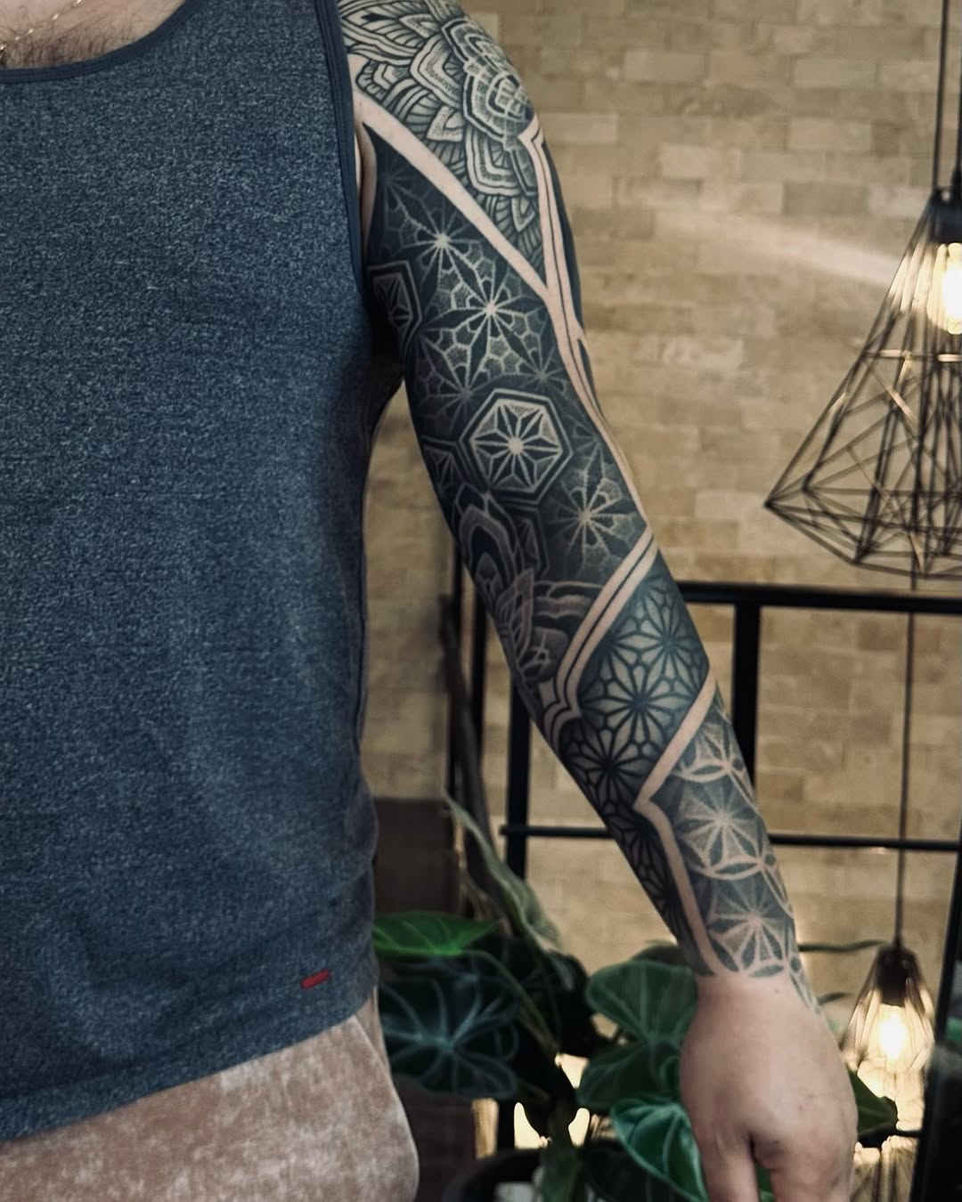 Blackwork tattoo by Jason Koifman