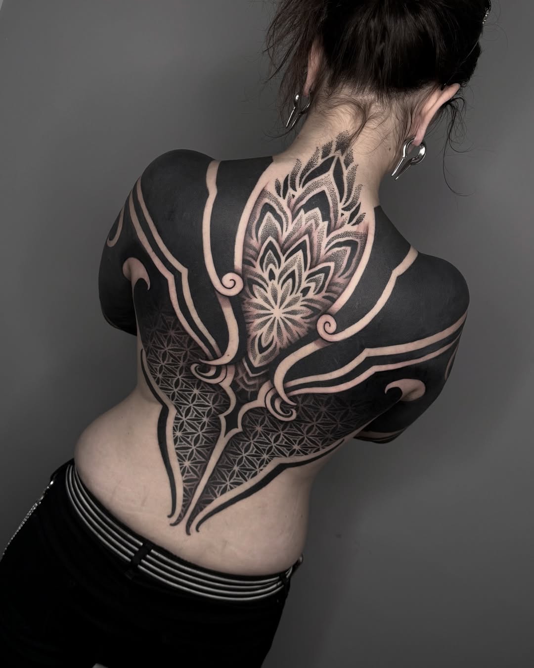 Blackwork tattoo by Jason Koifman