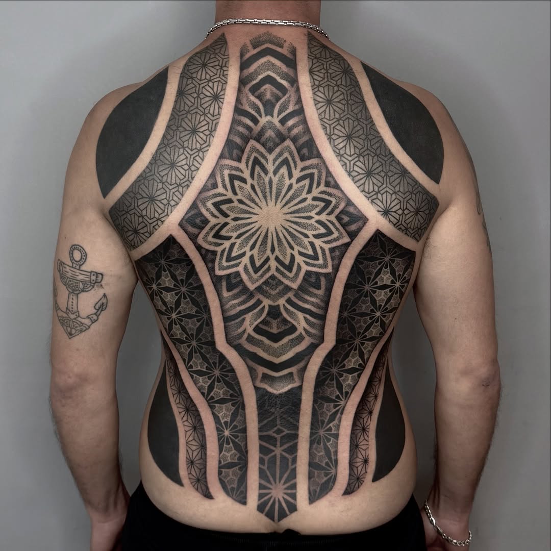 Blackwork tattoo by Jason Koifman