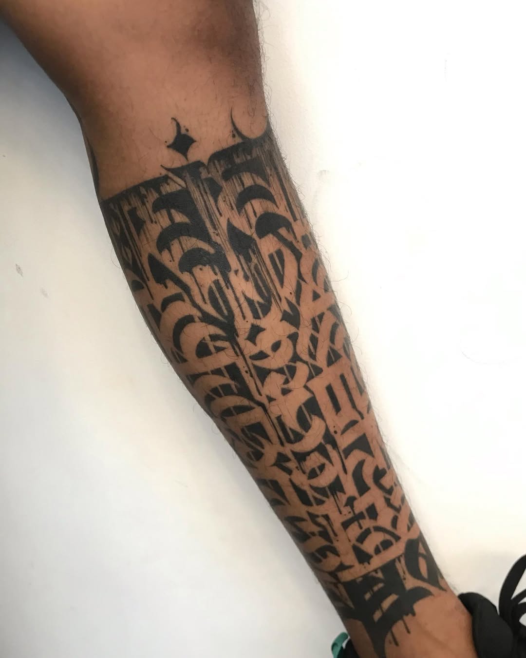 Calligraphy tattoo by Pramod Deshmukh