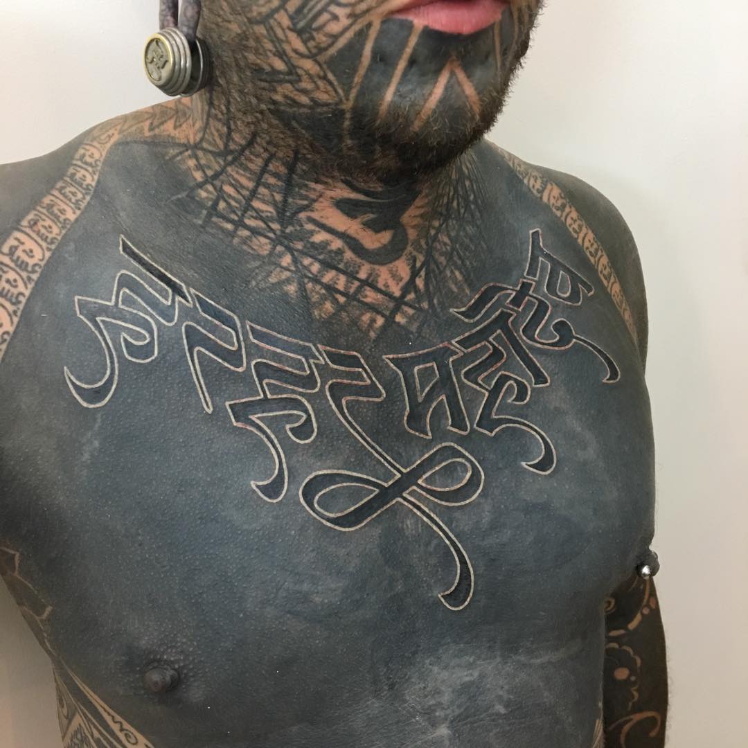 Calligraphy tattoo by Pramod Deshmukh