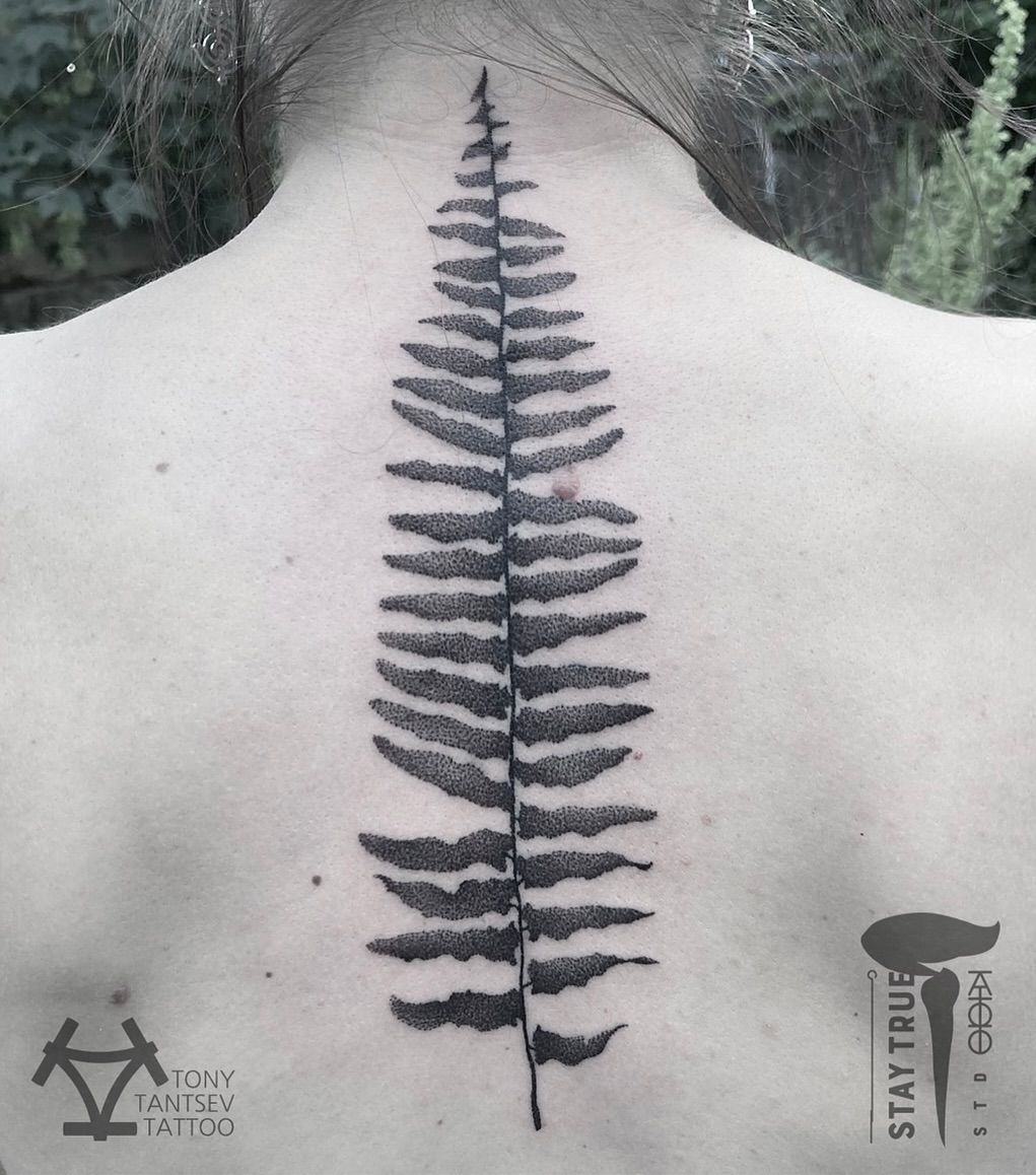 Dotwork tattoo by Jinn Tony