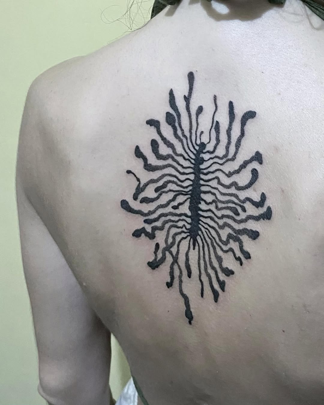 Dotwork tattoo by Jinn Tony