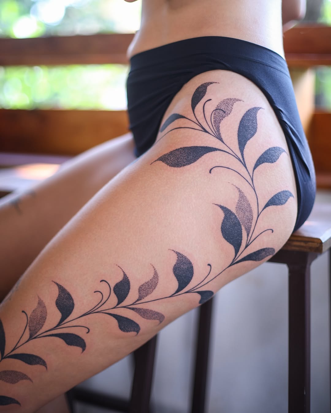 Geometric tattoo by Giada