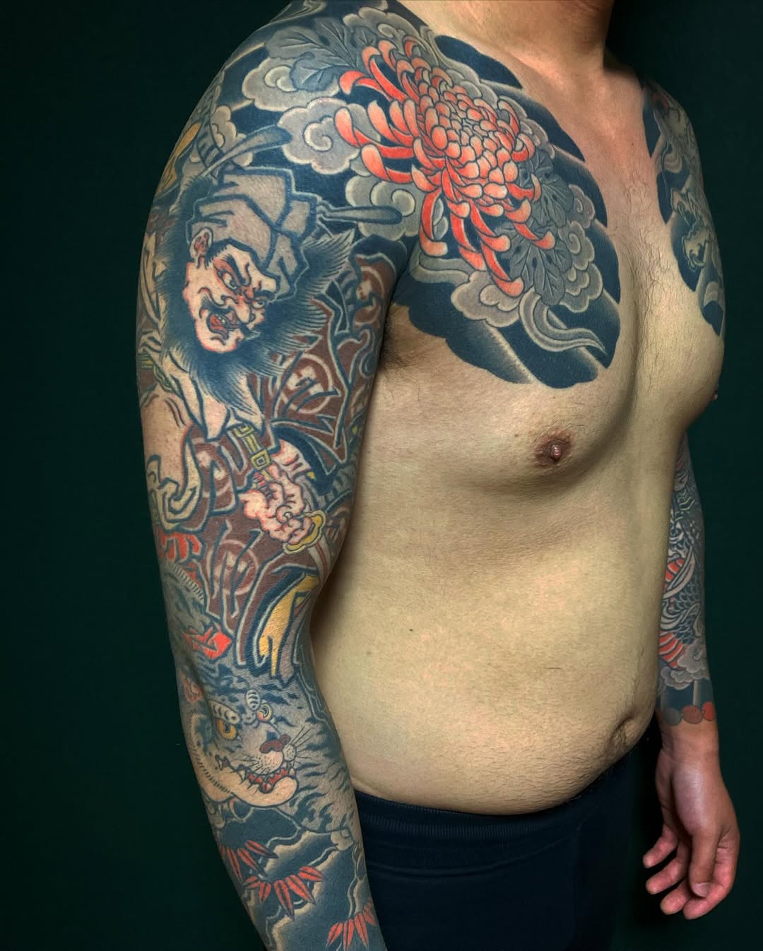 Japanese tattoo by Akitsu Tomo