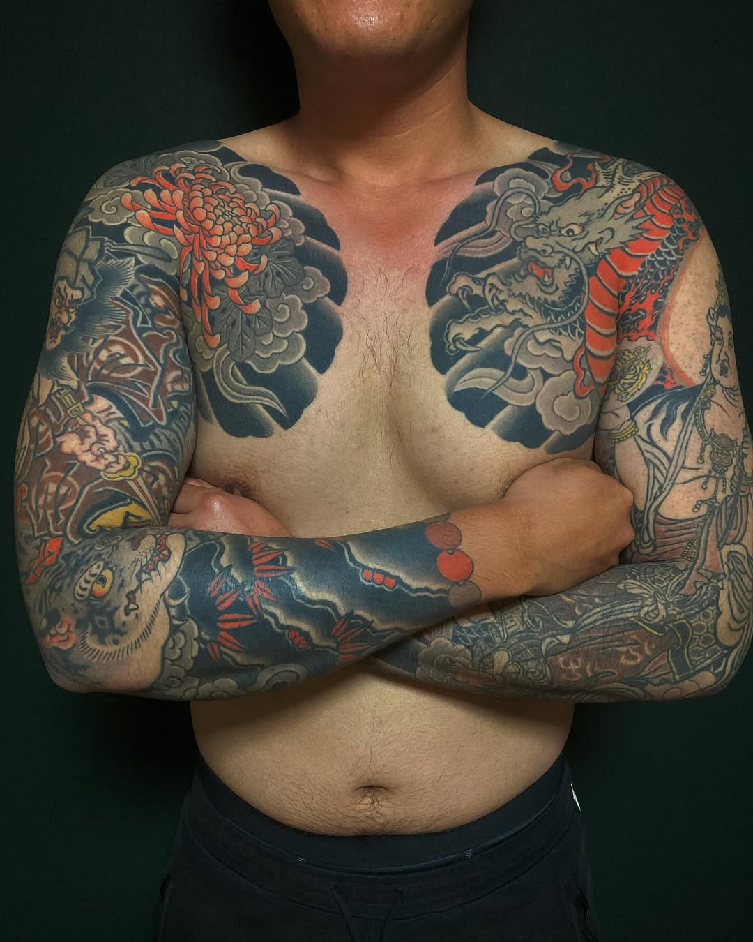 Japanese tattoo by Akitsu Tomo