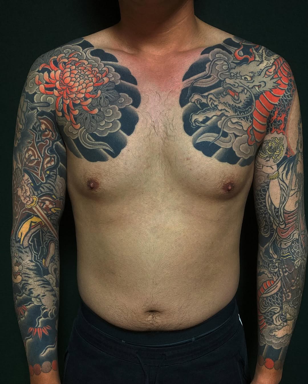 Japanese tattoo by Akitsu Tomo